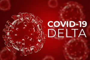 Coronavirus delta variant. Covid-19mutation