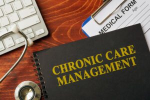 Book with title chronic disease management